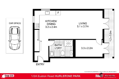 1/2a Euston Rd, Hurlstone Park, NSW 2193