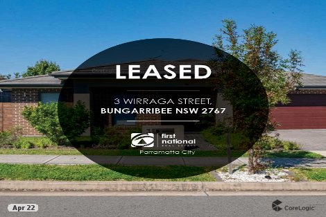 3 Wirraga St, Bungarribee, NSW 2767