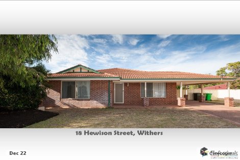 18 Hewison St, Withers, WA 6230