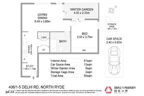 406/1-5 Delhi Rd, North Ryde, NSW 2113