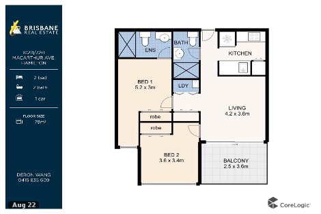 10211/320 Macarthur Ave, Hamilton, QLD 4007