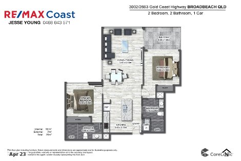 3002/2663 Gold Coast Hwy, Broadbeach, QLD 4218