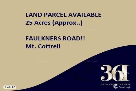 1 Faulkners Rd, Mount Cottrell, VIC 3024