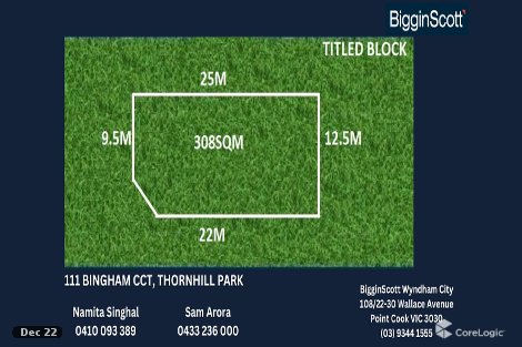 111 Bingham Cct, Thornhill Park, VIC 3335