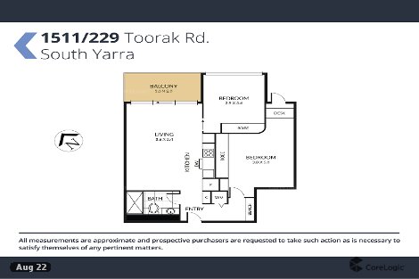 1511/229 Toorak Rd, South Yarra, VIC 3141