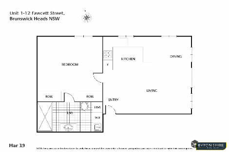 1/12 Fawcett St, Brunswick Heads, NSW 2483