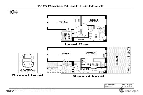 2/15 Davies St, Leichhardt, NSW 2040