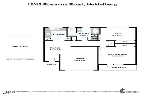 12/45 Rosanna Rd, Heidelberg, VIC 3084