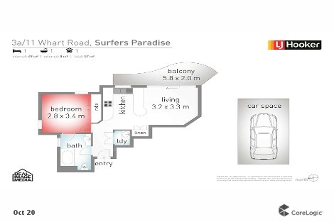 3a/11 Wharf Rd, Surfers Paradise, QLD 4217