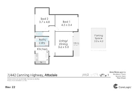 7/442 Canning Hwy, Attadale, WA 6156