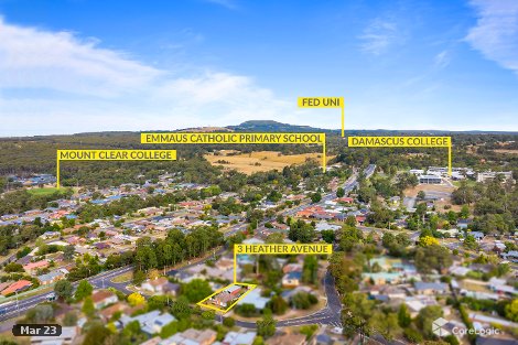 3 Heather Ave, Mount Clear, VIC 3350