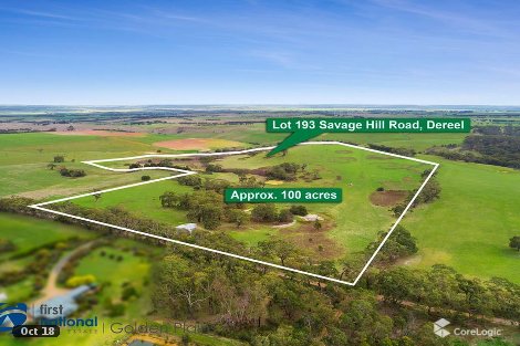 Lot 193 Savage Hill Rd, Dereel, VIC 3352