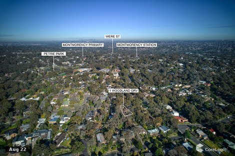 1 Woodland Gr, Montmorency, VIC 3094