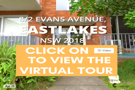 8/2 Evans Ave, Eastlakes, NSW 2018