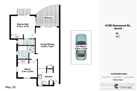 4/85 Stevenson St, Ascot, QLD 4007