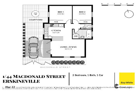 1/44 Macdonald St, Erskineville, NSW 2043