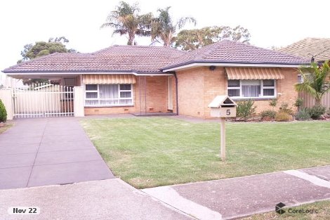 5 Nellie Ave, Mitchell Park, SA 5043