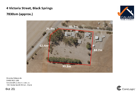 4 Victoria St, Black Springs, SA 5413