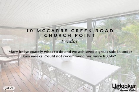 10 Mccarrs Creek Rd, Church Point, NSW 2105