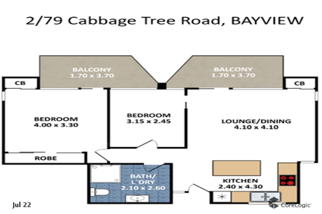 2/77-79 Cabbage Tree Rd, Bayview, NSW 2104