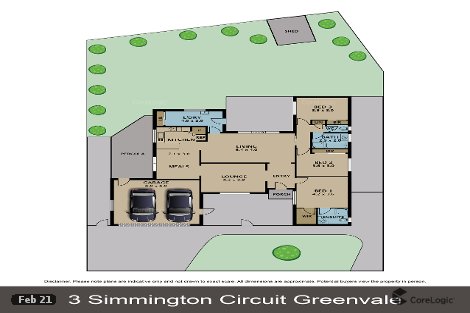 3 Simmington Cct, Greenvale, VIC 3059