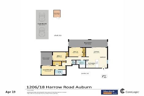 1206/18 Harrow Rd, Auburn, NSW 2144