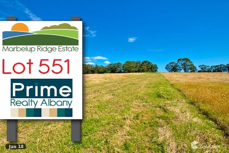 Lot 551 Ajana Dr, Marbelup, WA 6330