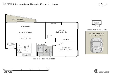 16/78 Hampden Rd, Russell Lea, NSW 2046