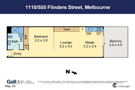 1110/555 Flinders St, Melbourne, VIC 3000