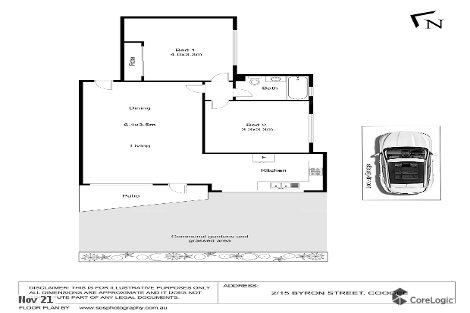 2/15 Byron St, Coogee, NSW 2034