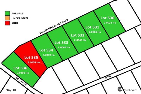 Lot 536 Eleven Mile Beach Rd, Pink Lake, WA 6450