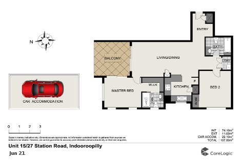 15/27 Station Rd, Indooroopilly, QLD 4068