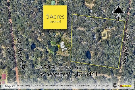 370 Sharpes Lane, Wheatsheaf, VIC 3461