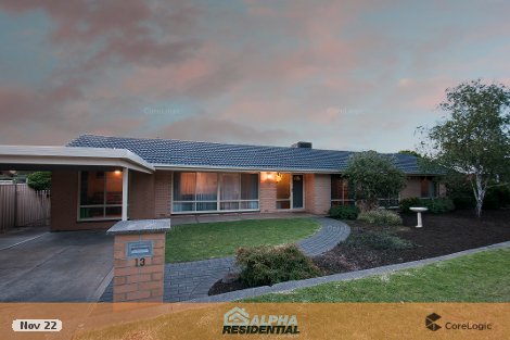 13 Roundaway Cres, O'Halloran Hill, SA 5158