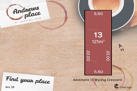 Lot 13 Wyong Cres, Andrews Farm, SA 5114