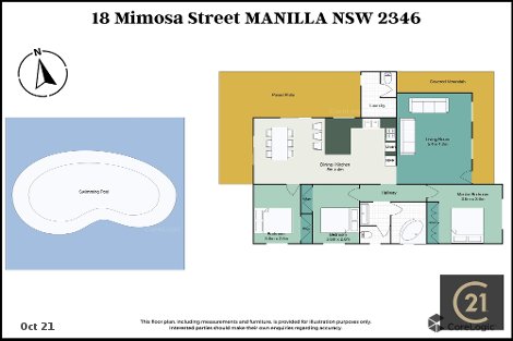 18 Mimosa St, Manilla, NSW 2346