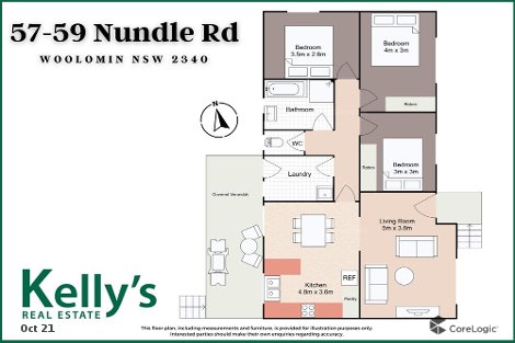 57-59 Nundle Rd, Woolomin, NSW 2340