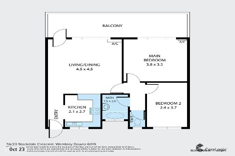 7a/23 Stockdale Cres, Wembley Downs, WA 6019