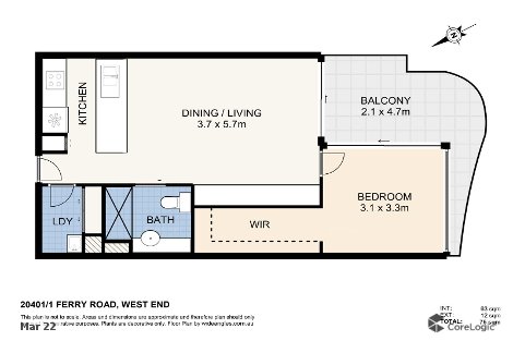 20401/1 Ferry Rd, West End, QLD 4101