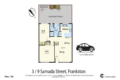 3/9 Samada St, Frankston, VIC 3199