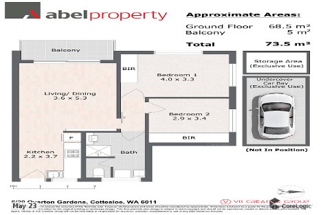 6/20 Overton Gdns, Cottesloe, WA 6011