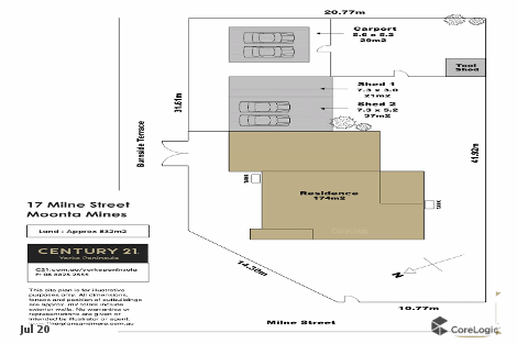 17 Milne St, Moonta Mines, SA 5558