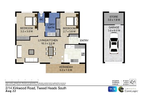 2/14 Kirkwood Rd, Tweed Heads South, NSW 2486