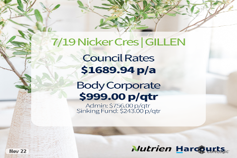 7/19 Nicker Cres, Gillen, NT 0870