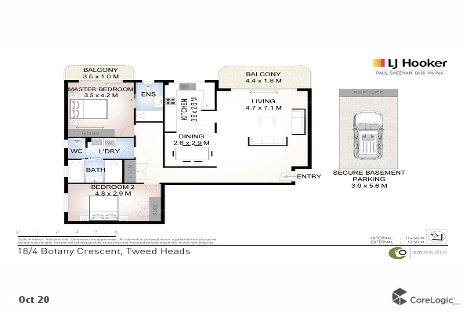 18/4 Botany Cres, Tweed Heads, NSW 2485