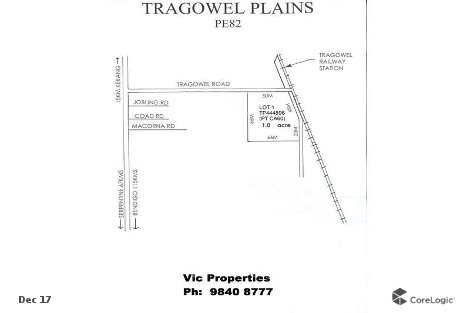 Lot 1 Tragowel Rd, Tragowel, VIC 3579