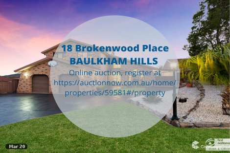 18 Brokenwood Pl, Baulkham Hills, NSW 2153