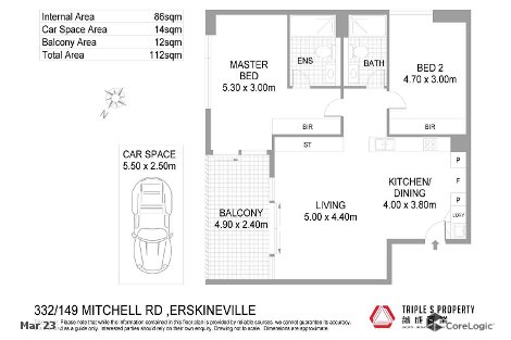 332/149 Mitchell Rd, Erskineville, NSW 2043