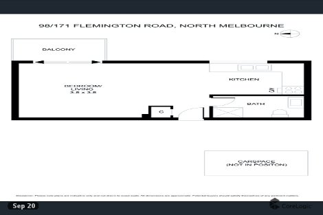 98/171 Flemington Rd, North Melbourne, VIC 3051