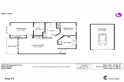 6/27 Wooloowin Ave, Wooloowin, QLD 4030